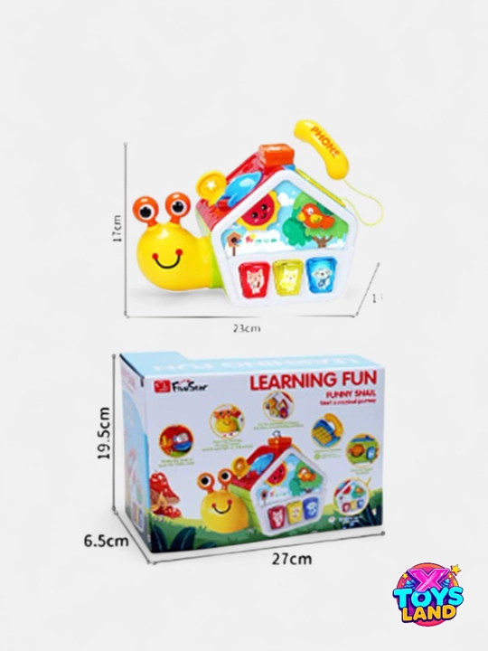 Развивающая игрушка "Learning Fun — Funny Snail"