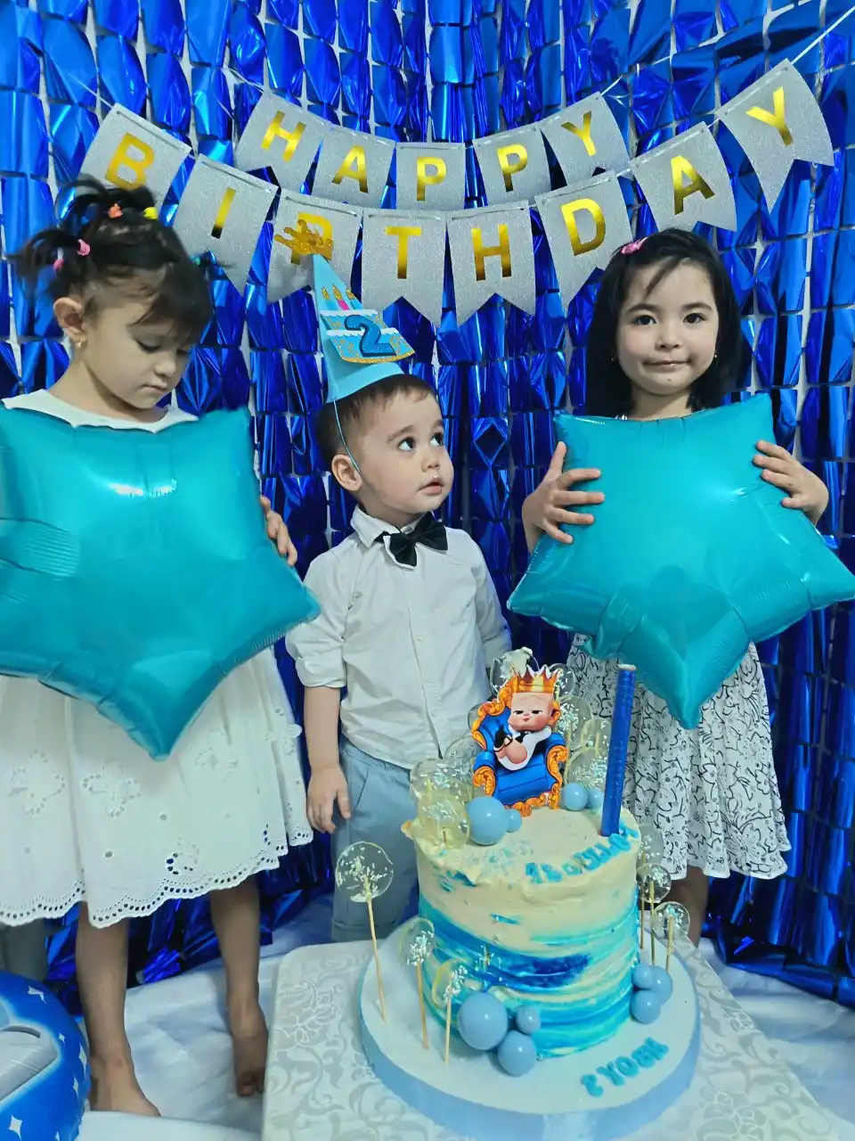 Растяжка-флажки гирлянда "Happy Birthday"