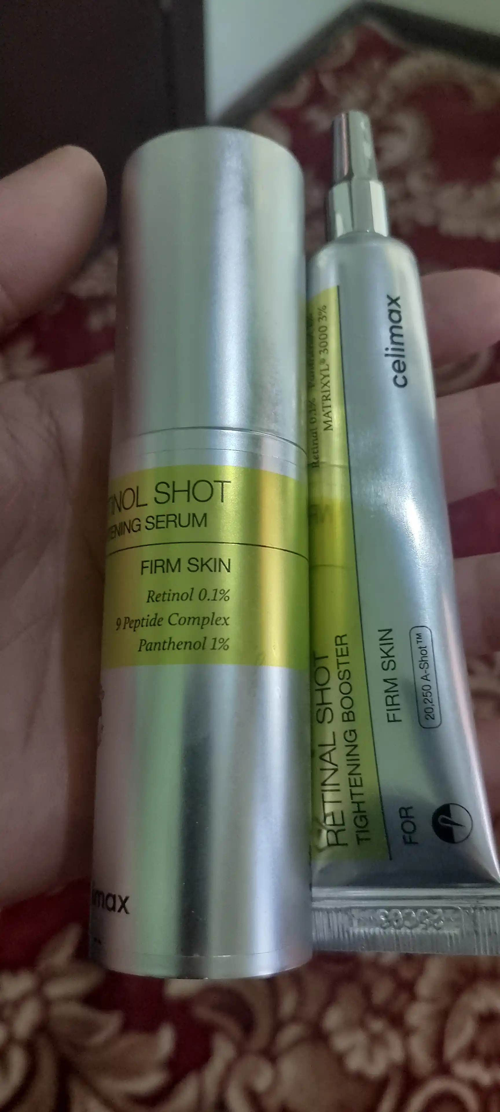 Сыворотка с ретинолом и микроиглами Celimax The Vita-A Retinol Shot Tightening Serum