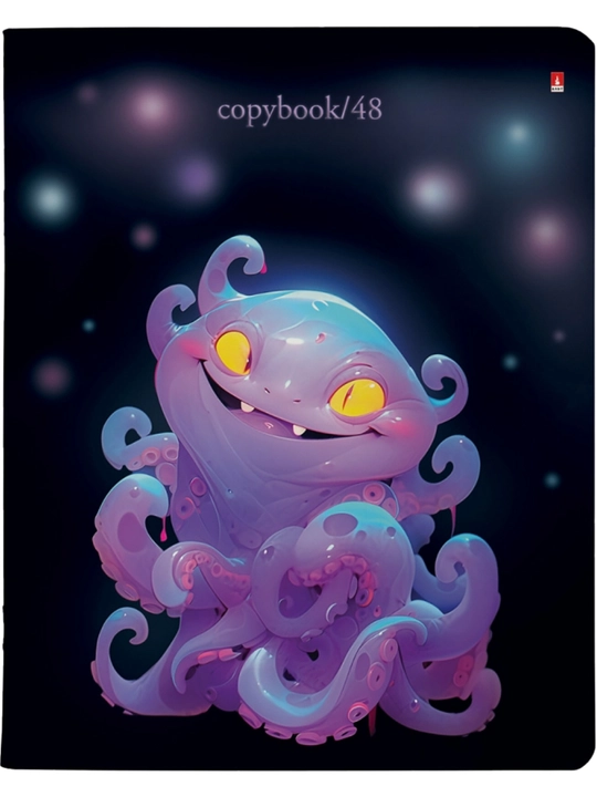 A5 daftar to‘plami, 48 varaqlik, 5 dona, katakchali, maktab va talaba uchun, Rossiyada