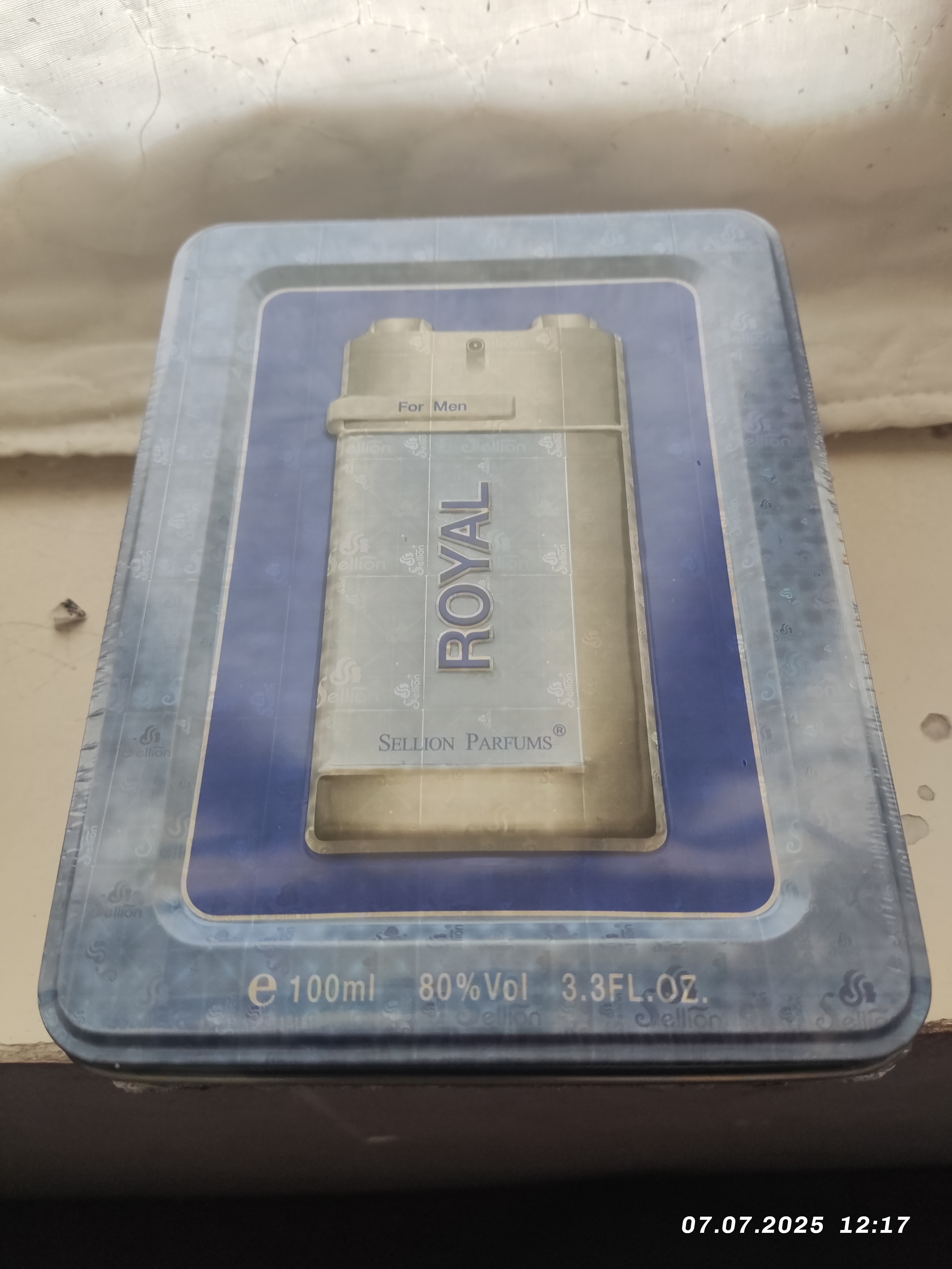 Erkaklar uchun atir ROYAL, sovg`a uchun, 100 ml