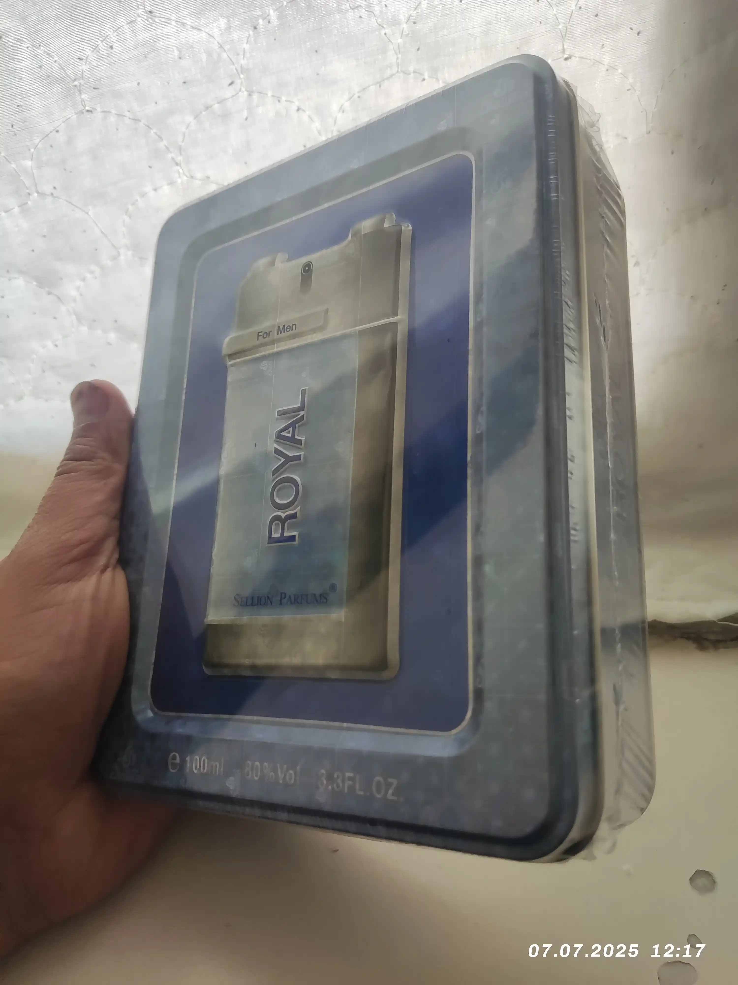 Erkaklar uchun atir ROYAL, sovg`a uchun, 100 ml