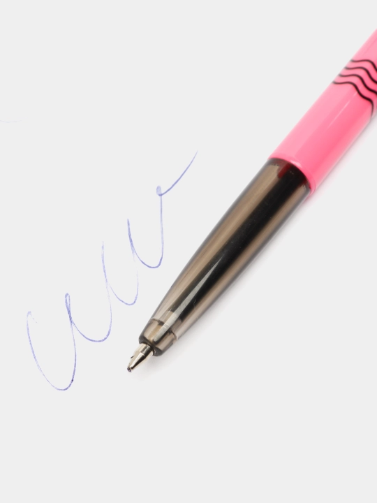 Sharikli ruchka Hatber NEON, ko'k, 0,7 mm, qopqoq va qisqichli, turli ranglar, 3 dona (7CB_50072)