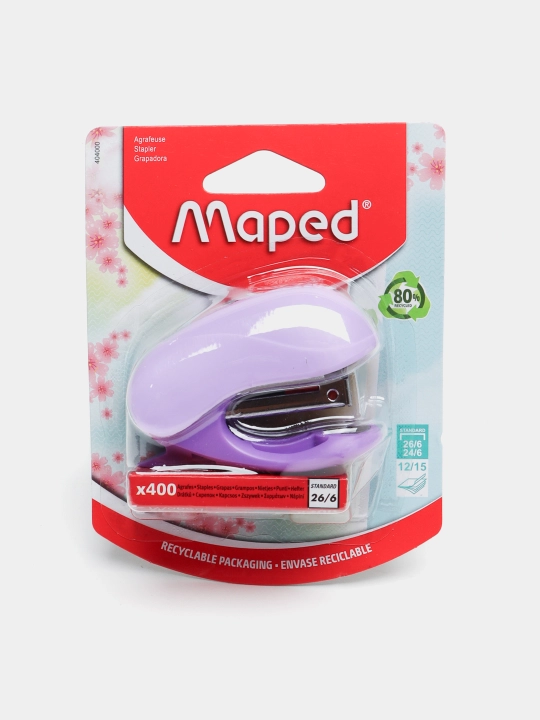 Mini-stapler PASTEL 26/6,24/6 Maped 404000 - 