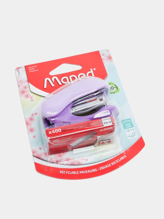 Мини-Степлер PASTEL 26/6,24/6 Maped 404000
