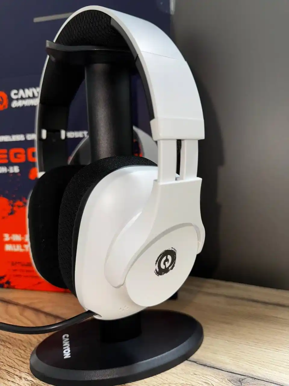 CANYON Ego GH-16 simsiz o‘yin quloqchinlari, mikrofonli quloqchinlar, sovg‘a tagligi