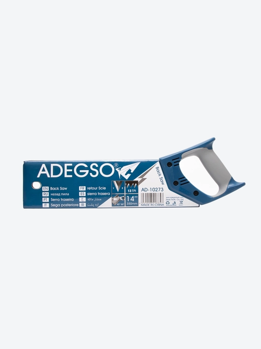 ADEGSO Ножовка с обушком 14" / Back Saw – 13 TPI, 350 мм