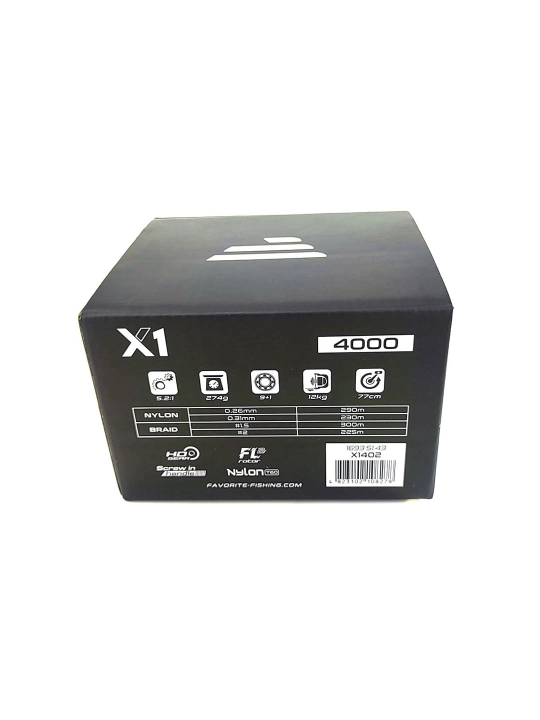 Favorite X1 (2024) katushkasi #4000, 5.2:1, 9+1BB, (X1402)