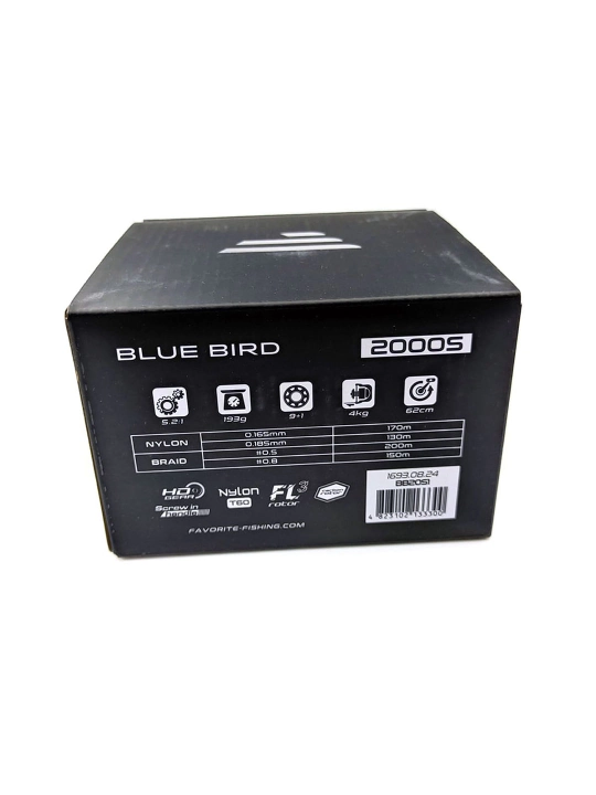 Favorite Blue Bird beyinersion katushkasi #2000S, 9+1BB, 5.2:1