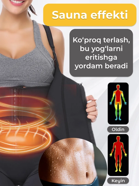 Ayollar korseti, tortuvchi, ozdiruvchi, bel va qorin shaklini tuzatish uchun