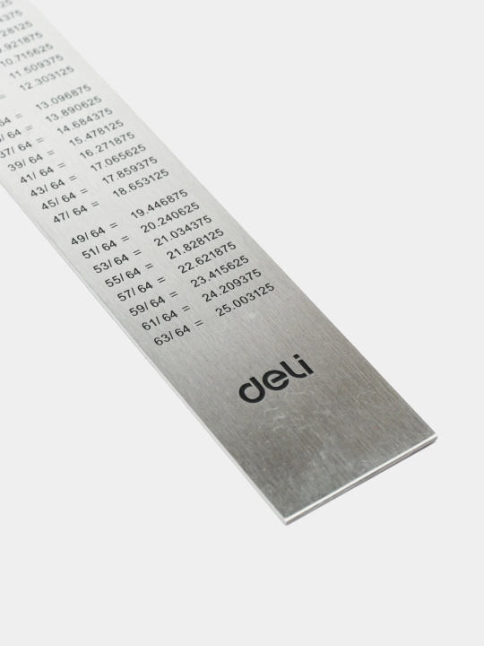 Deli 8463 chizg‘ichi, metall, 30 sm