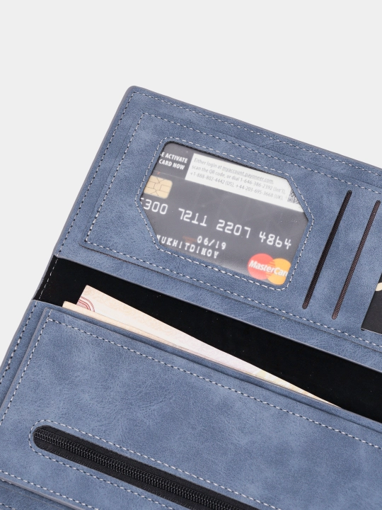 Hamyon Baellerry Classic Long Wallet 3070 erkaklar uchun