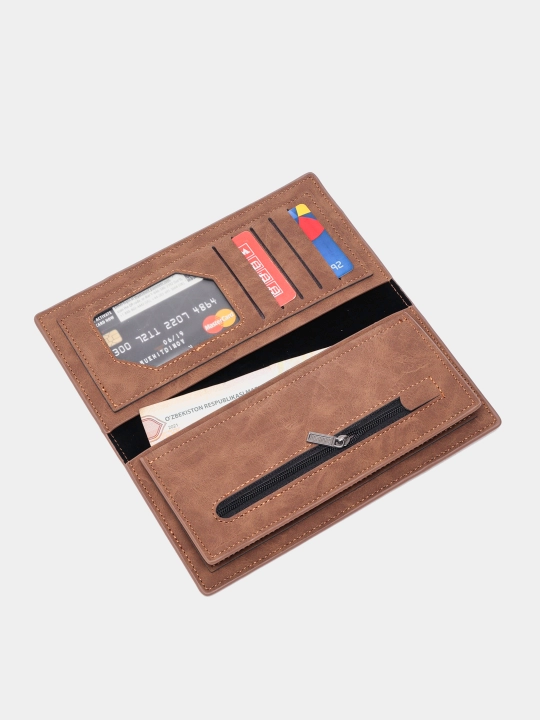Hamyon Baellerry Classic Long Wallet 3070 erkaklar uchun