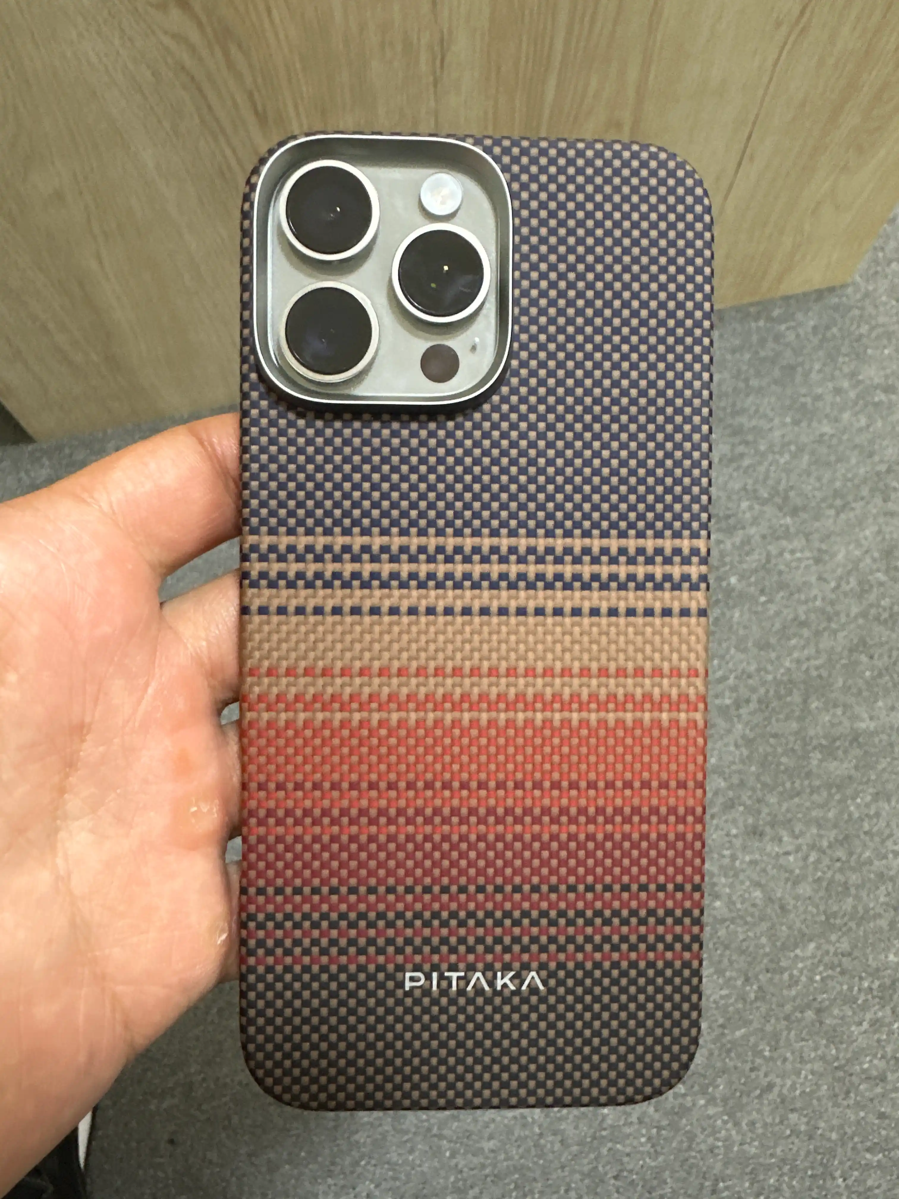 Чехол Pitaka для Iphone 16 Pro, Pro Max, с Magsafe, ультратонкий, сверхпрочный, легкий
