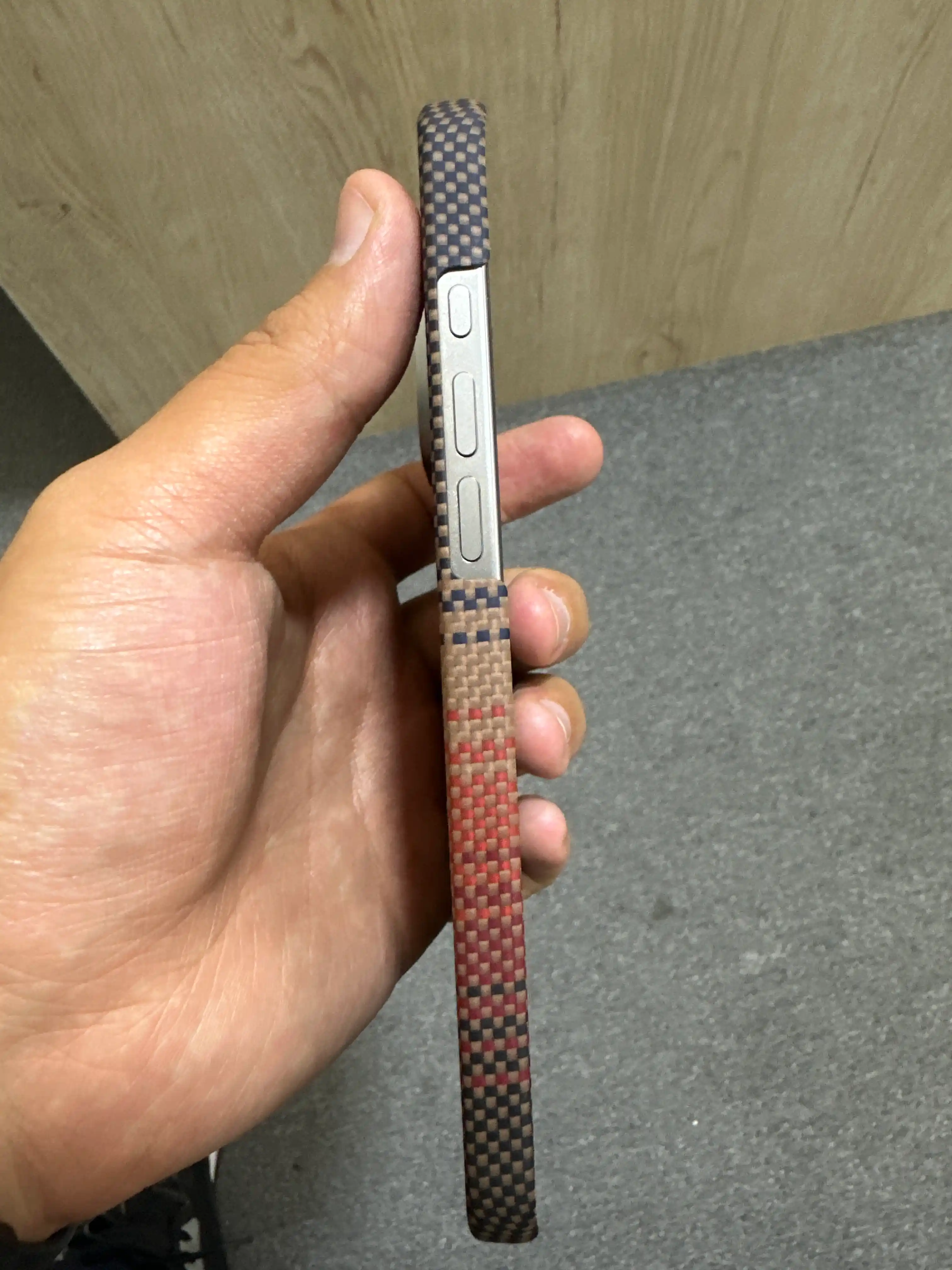 Чехол Pitaka для Iphone 16 Pro, Pro Max, с Magsafe, ультратонкий, сверхпрочный, легкий