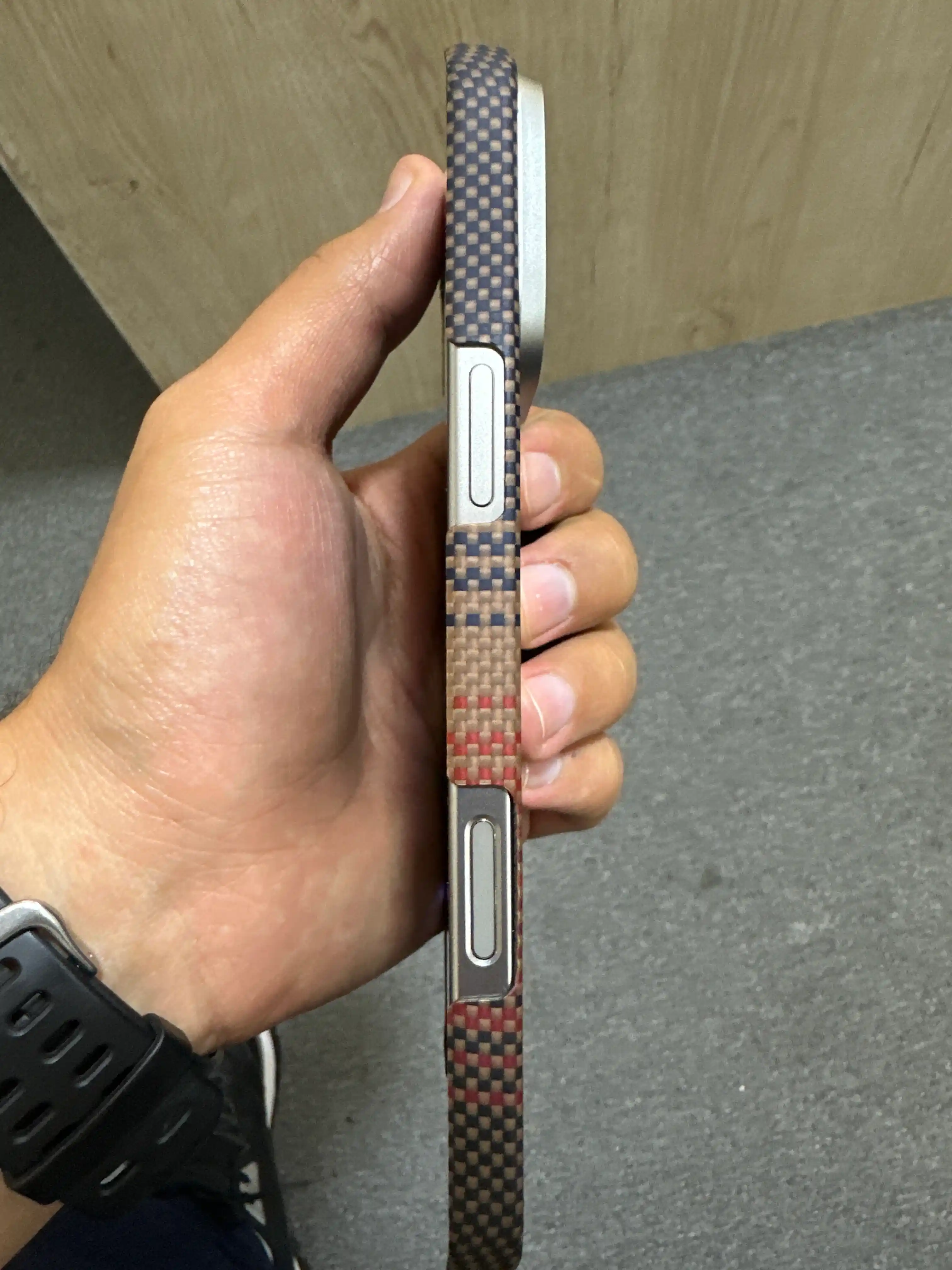 Чехол Pitaka для Iphone 16 Pro, Pro Max, с Magsafe, ультратонкий, сверхпрочный, легкий