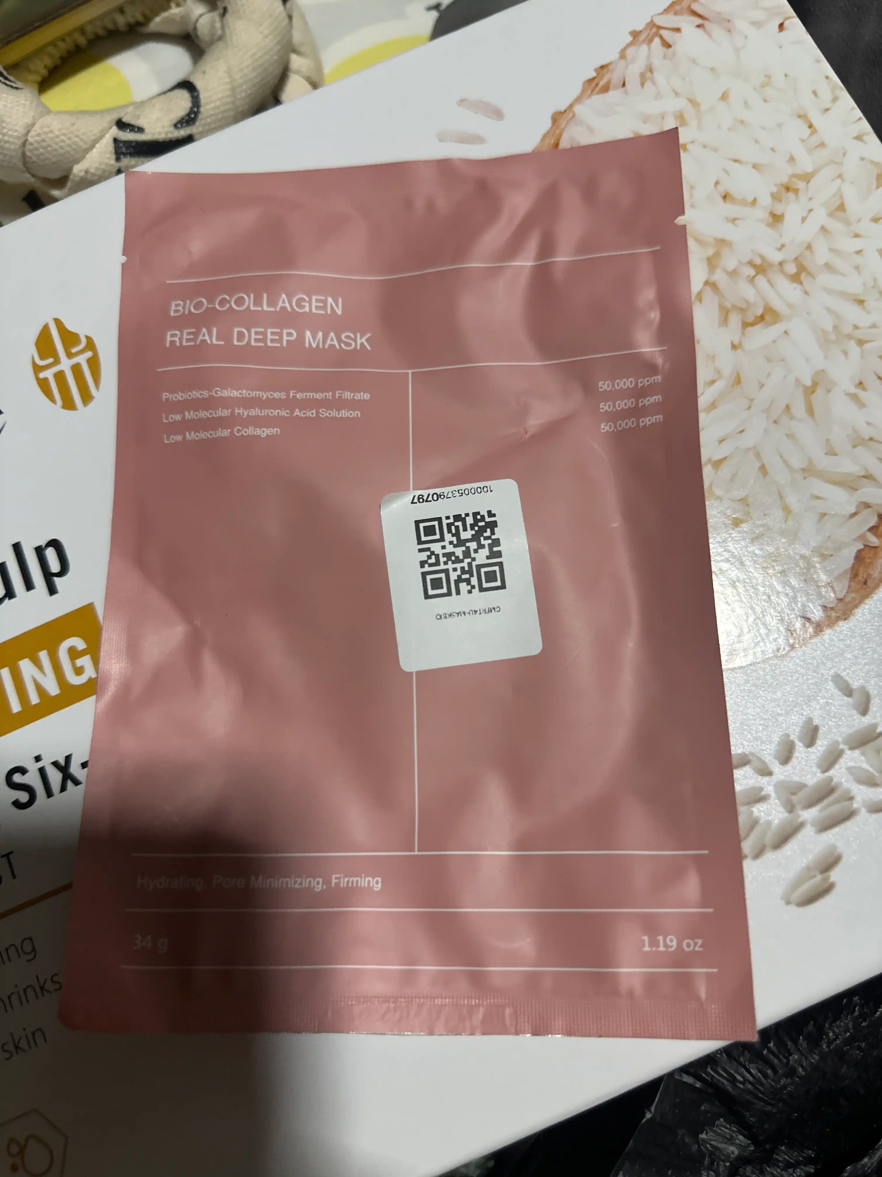 Маска для лица Bio-Collagen, увлажняющая, гидрогелевая, коллаген, Biodance
