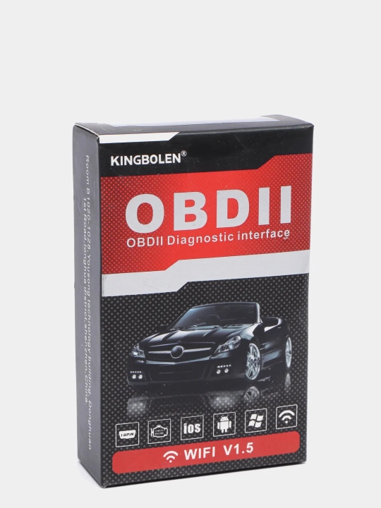 Сканер для диагностики автомобиля OBD2 V1.5 OBD2 ELM327, с функцией кодирования, Wi-Fi