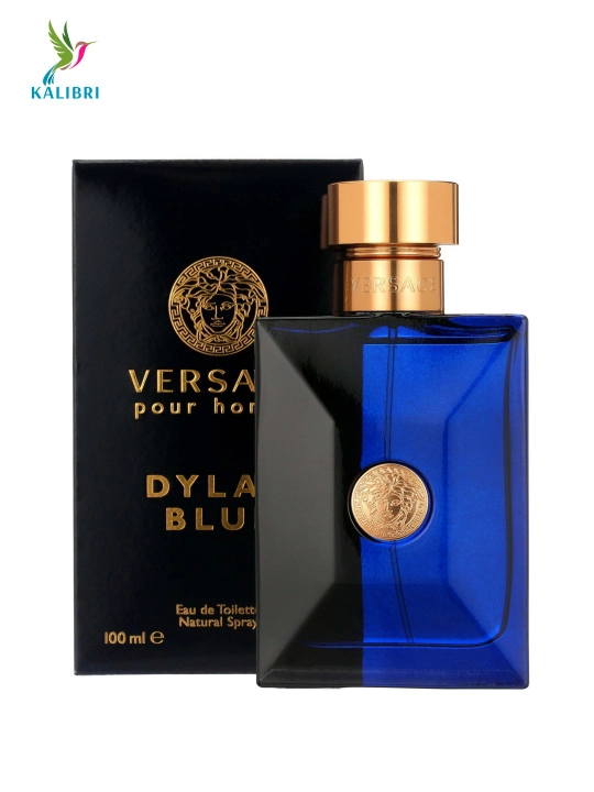 Xushbo'ylangan suv erkaklar uchun Versace Pour Homme Dylan Blue, 100 ml - 