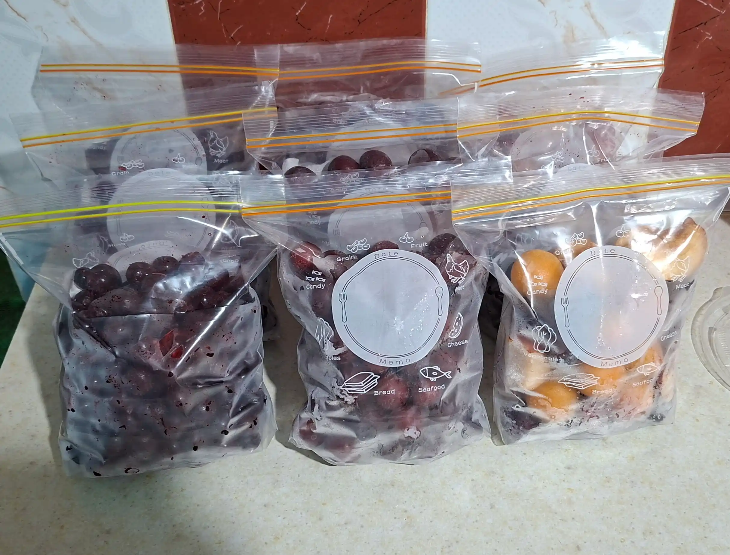 Пищевые плотные зип лок пакеты для продуктов и заморозки, прозрачные мешочки zip lock