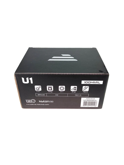 Favorite U1 BC 100HM1L# chap qo‘l uchun multiplikator katushkasi, 7.1:1, 6+1BB
