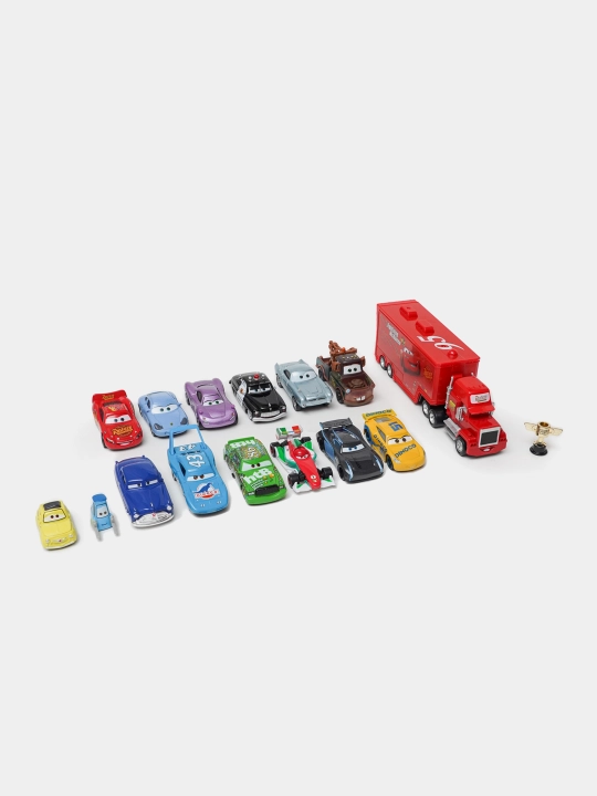 Kolleksion, metall, o‘yinchoq, 1/64 Disney Pixar Cars Makvin mashinalari