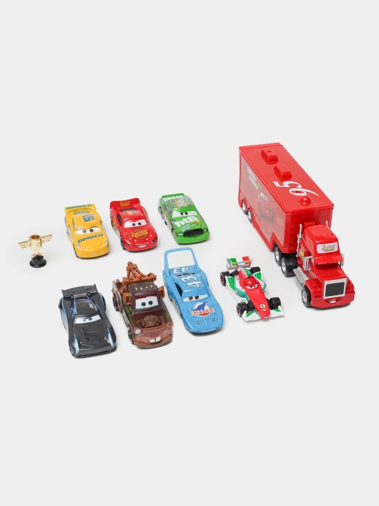 Kolleksion, metall, o‘yinchoq, 1/64 Disney Pixar Cars Makvin mashinalari