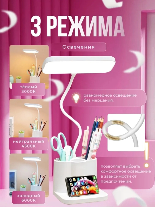 LED svetilnik qo‘shimcha penali bilan – energiya tejamkor, yorqin yoritish funksiyasi