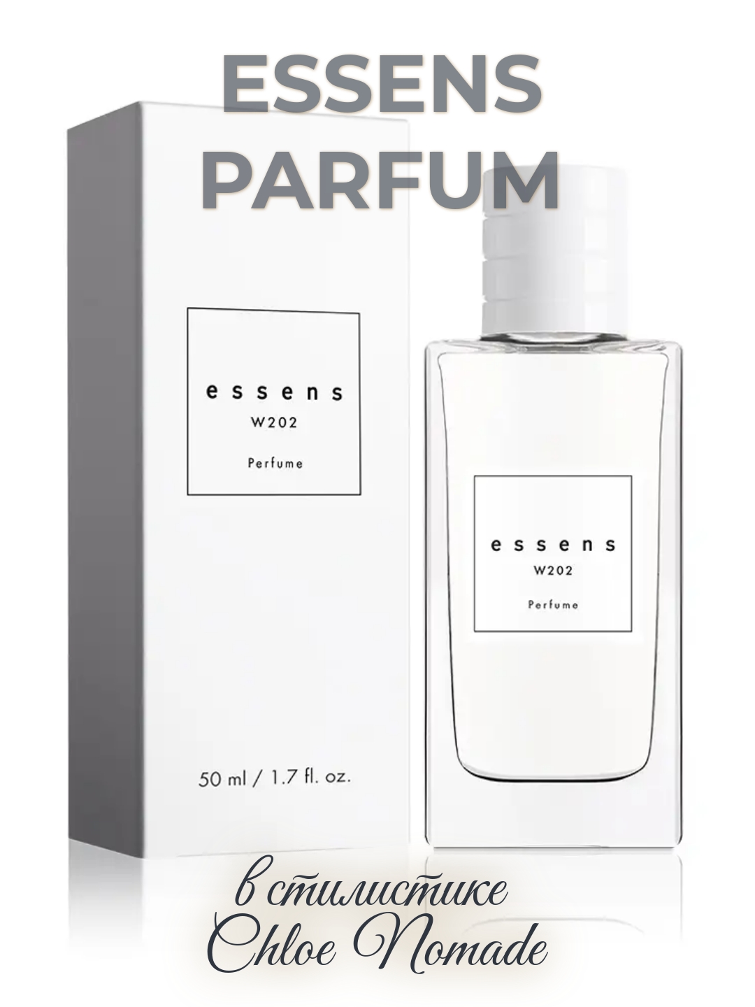 ESSENS w202 Ayollar uchun parfum Chloe Nomade uslubida , 50ml