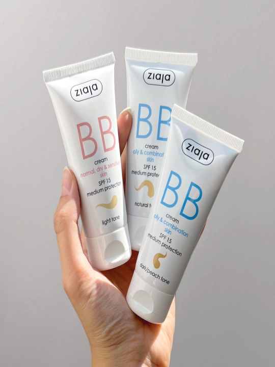 Yog‘li va aralash teri uchun BB-krem, to‘q/shaftoli tusli, SPF 15 - 50 ml
