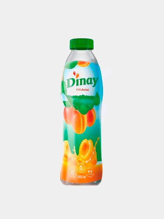Сокосодержащий напиток Dinay "Урик шербет" 1 л, 8 штук