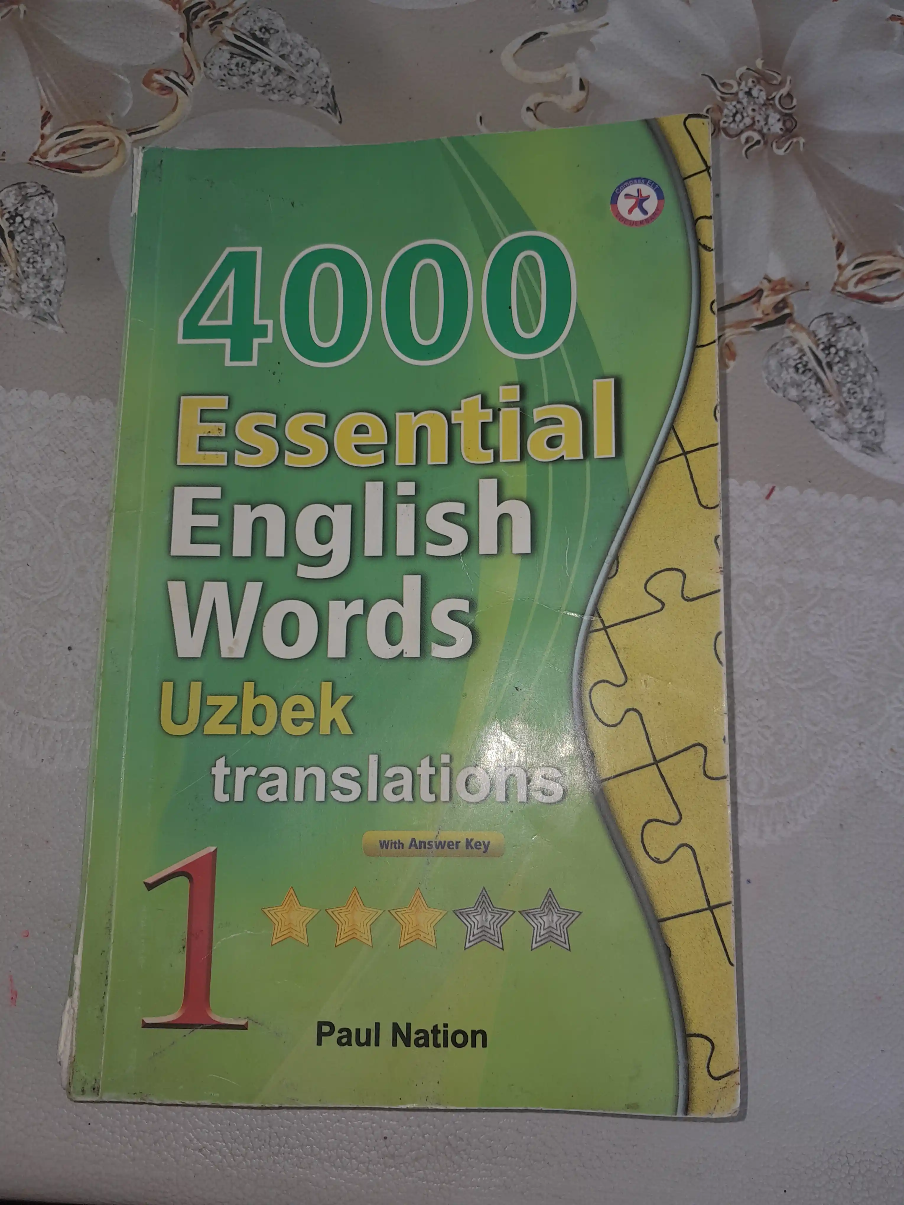 4000 Essential english words 1, 2, 3, 4, 5, 6 Uzbek translations