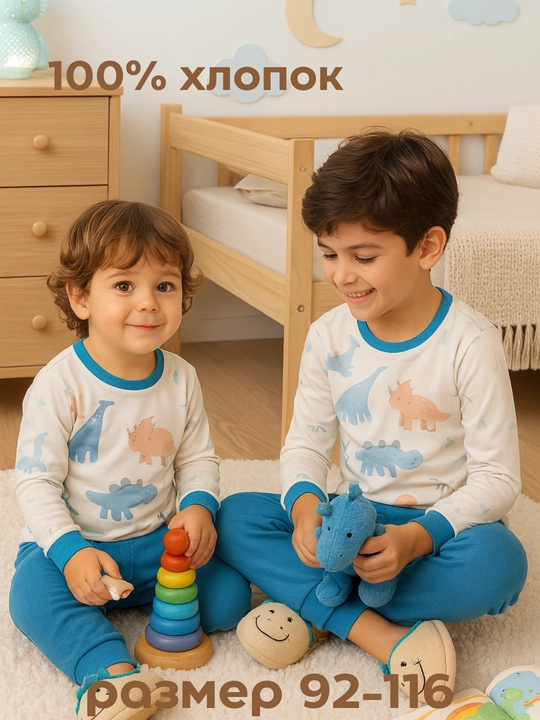 Pijama bolalar uchun paxta YSKUZB - 