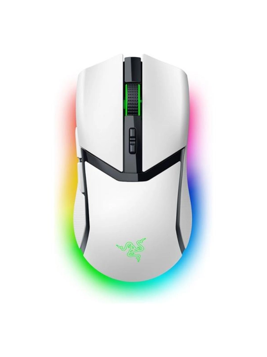 Razer Cobra Pro White o‘yin sichqonchasi, simsiz, RGB yoritgich va 30 000 DP sensorli