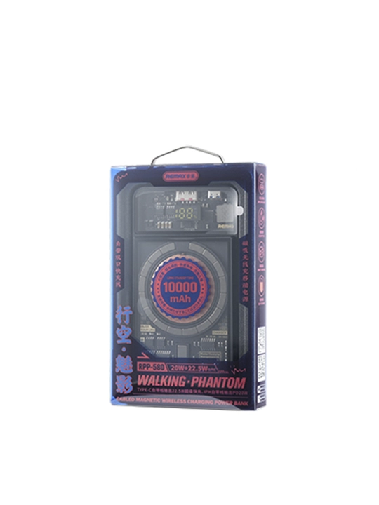 REMAX Power Bank tashqi batareyasi 22,5 W tez zaryadlash, 10000 dan 50000 mA/h, Type-C