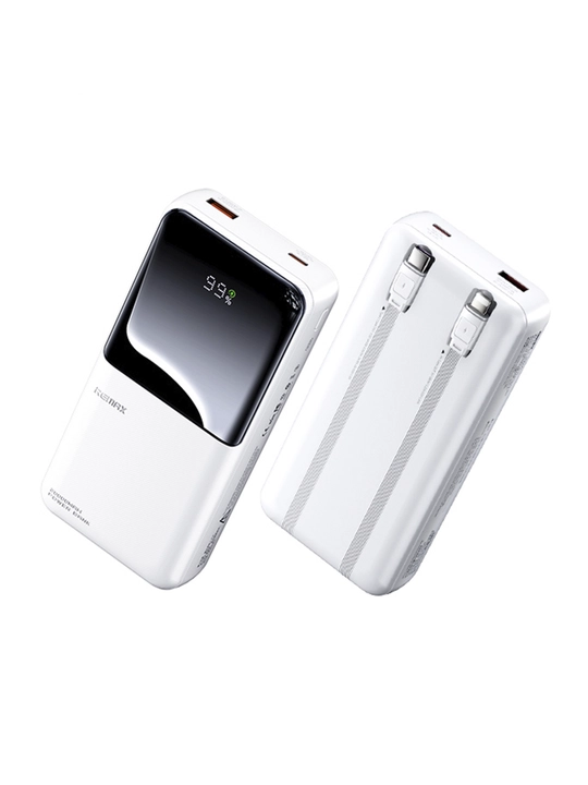 REMAX Power Bank tashqi batareyasi 22,5 W tez zaryadlash, 10000 dan 50000 mA/h, Type-C