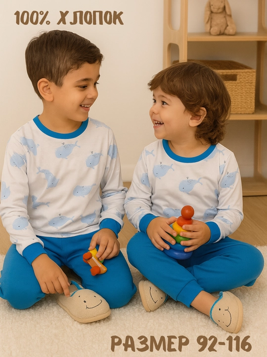 Pijama bolalar uchun paxta YSKUZB