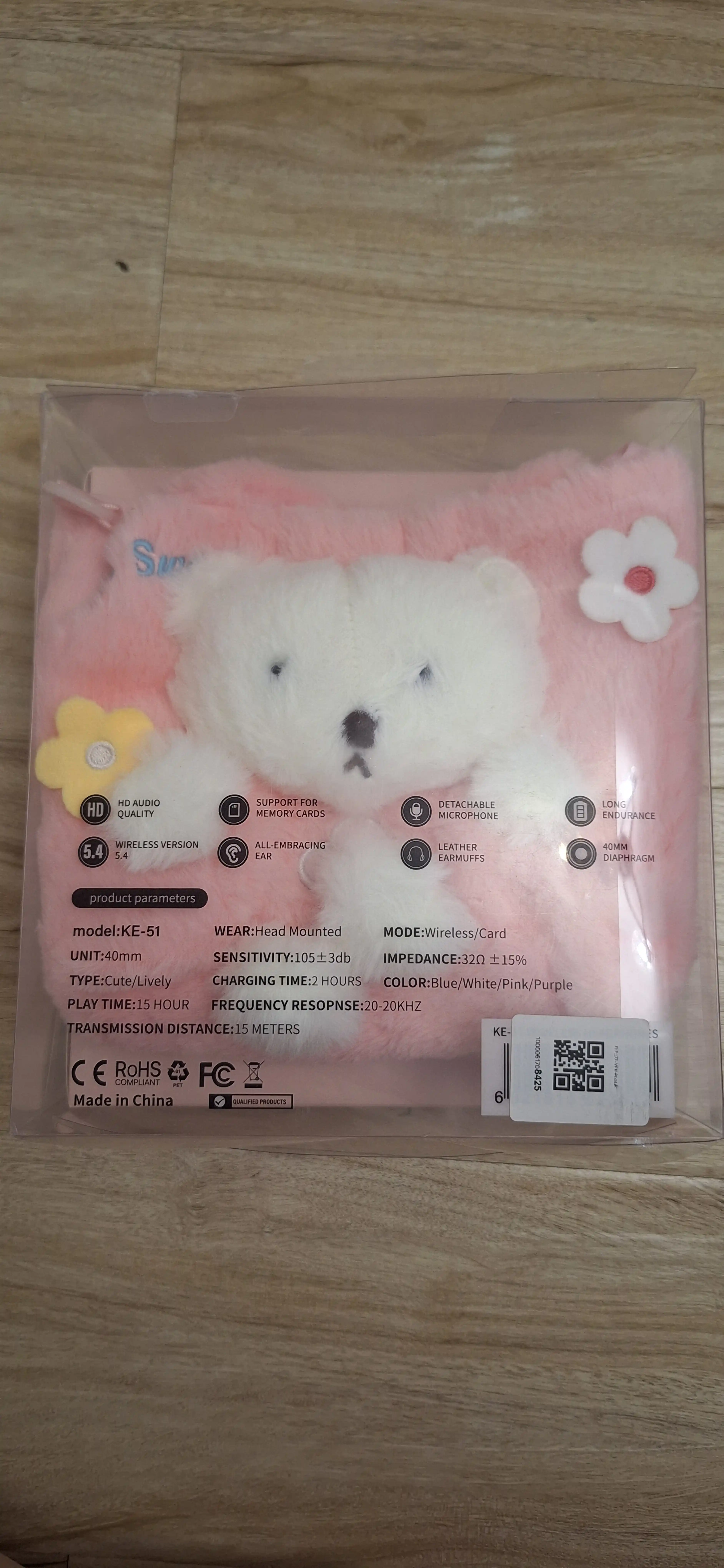 Simsiz minigarnituralar CUTE BEAR