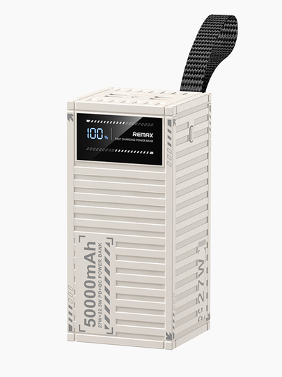 REMAX Power Bank tashqi batareyasi 22,5 W tez zaryadlash, 10000 dan 50000 mA/h, Type-C