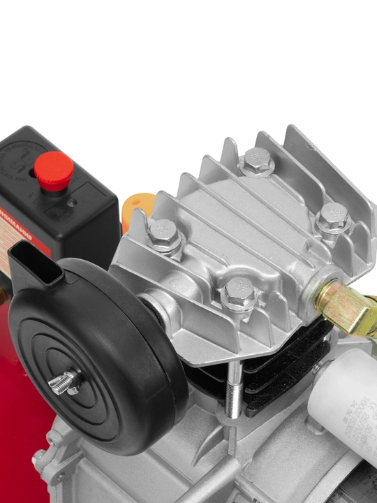Компрессор воздушный MTX DC1500L/50, 1.5 кВт, 50 л, 210 л/мин, 58018