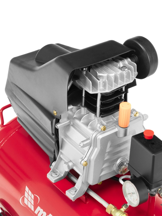 Компрессор воздушный MTX DC1500L/50, 1.5 кВт, 50 л, 210 л/мин, 58018