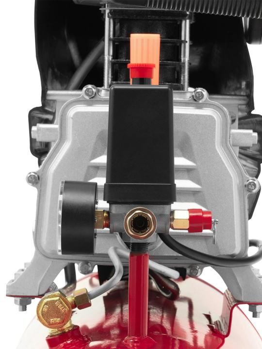 Компрессор воздушный MTX DC1500L/50, 1.5 кВт, 50 л, 210 л/мин, 58018