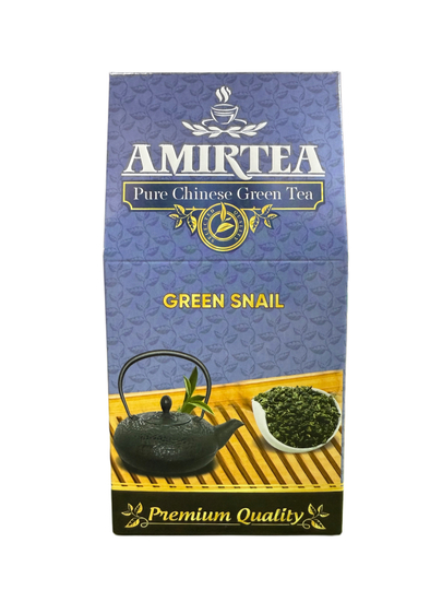 Амир Tea, чай зеленый, В/С, Green Snail, 80 г