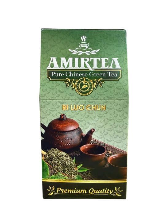 Amir Tea, Чай зеленый, В/С, Bi Luo Chun, 80 г