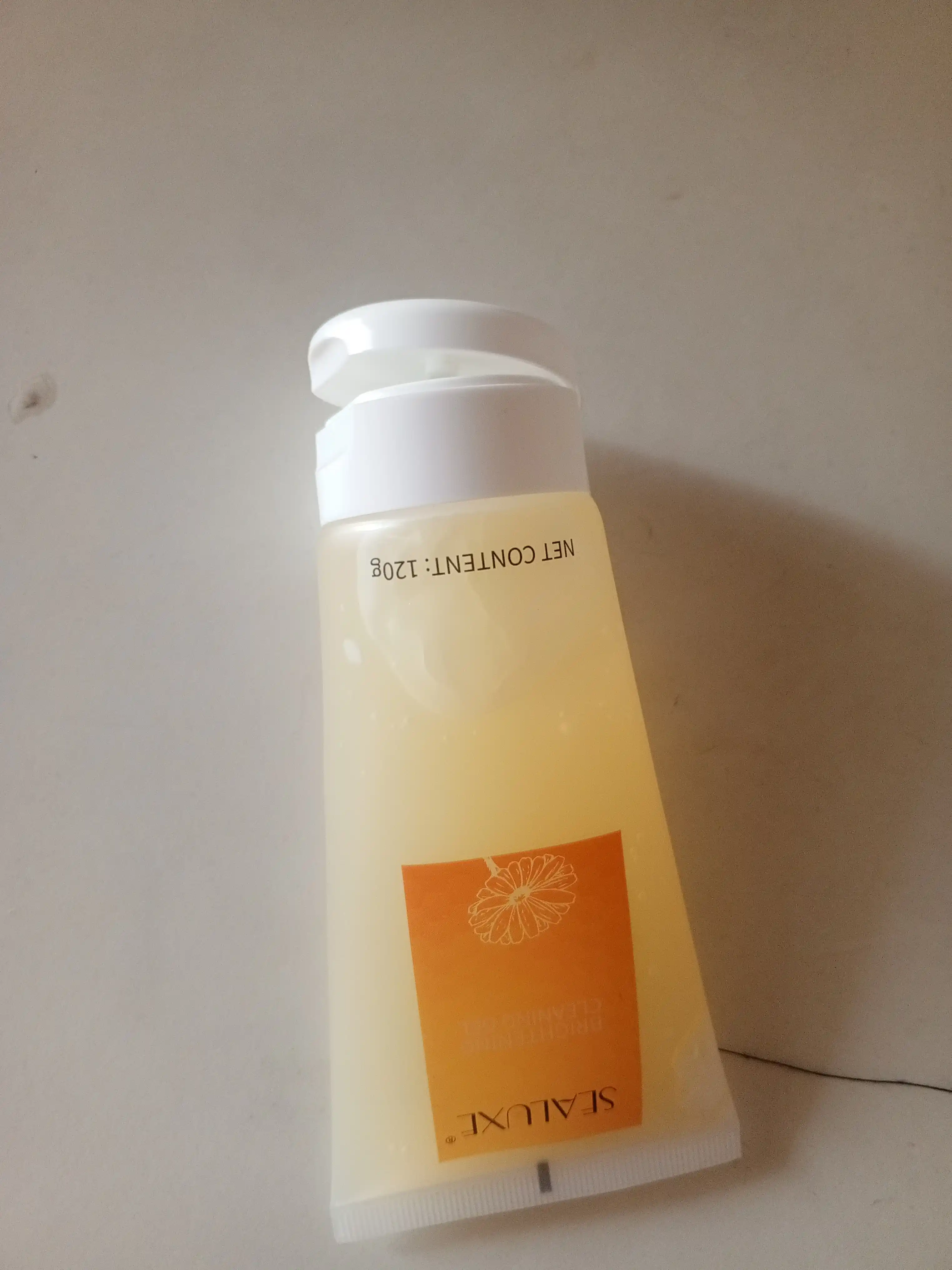 SEALUXE очищающий гель, для улучшения цвета лица, 120 г