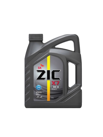 Мотор масло синтетика Zic X7 LS, LPG, дизель 5W/30, 5W/40, 10W-40 — UHUD033-4LZICX7-4L530LP