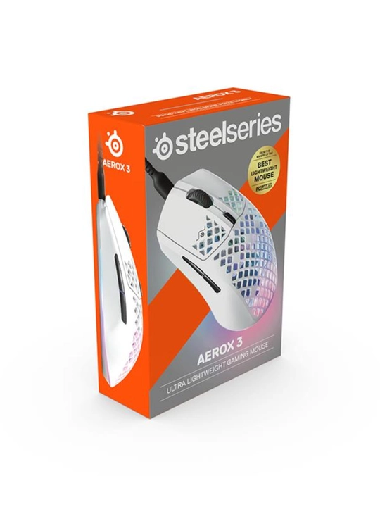 SteelSeries Aerox 3 проводная ультралёгкая 59 г сверхбыстрая игровая мышь