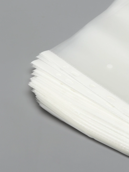A4 formatidagi hujjatlar uchun plastik fayl jildi, 100 dona
