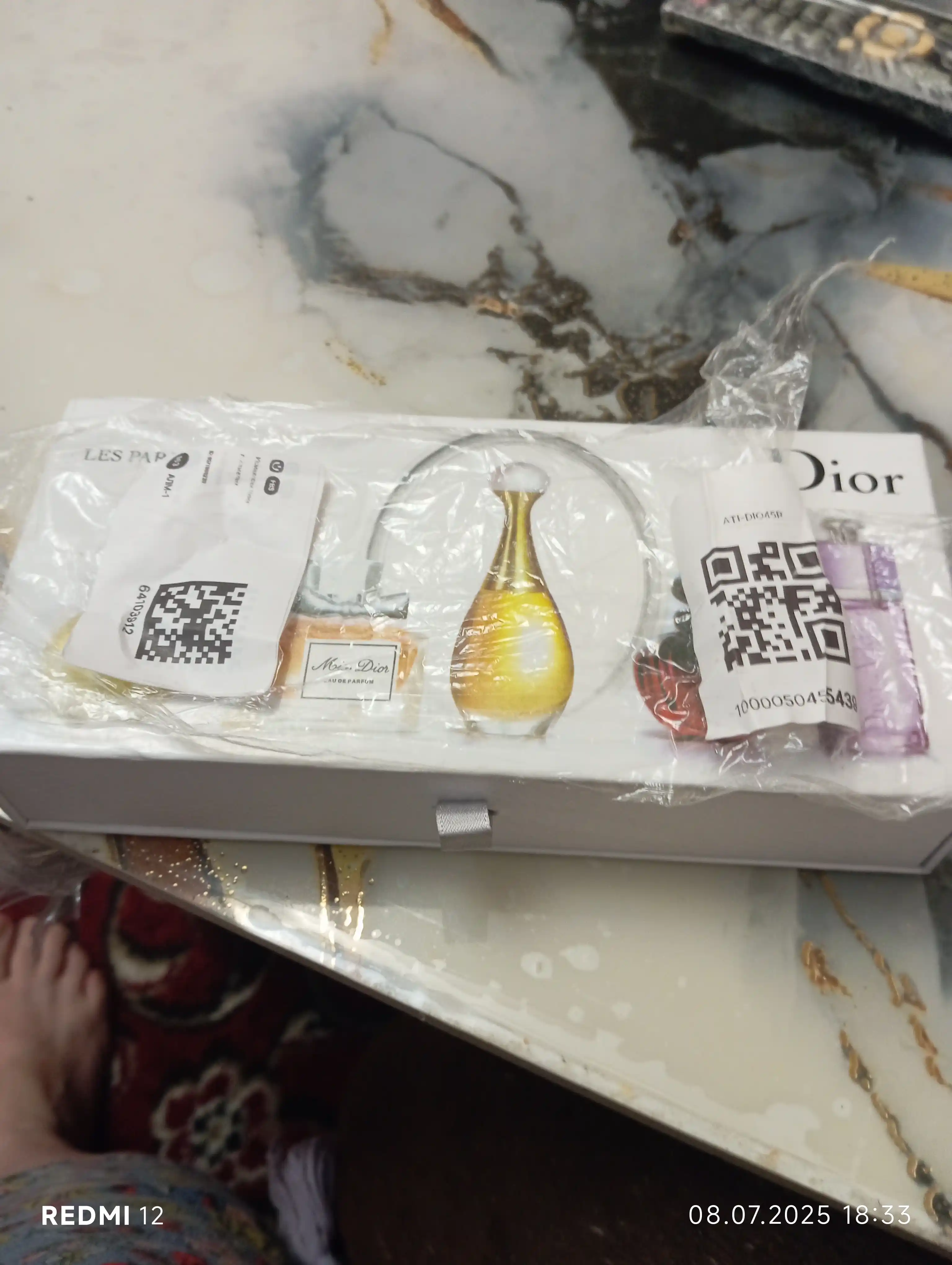 Dior Les Parfums Miniature Set, ayollar uchun atir to'plami