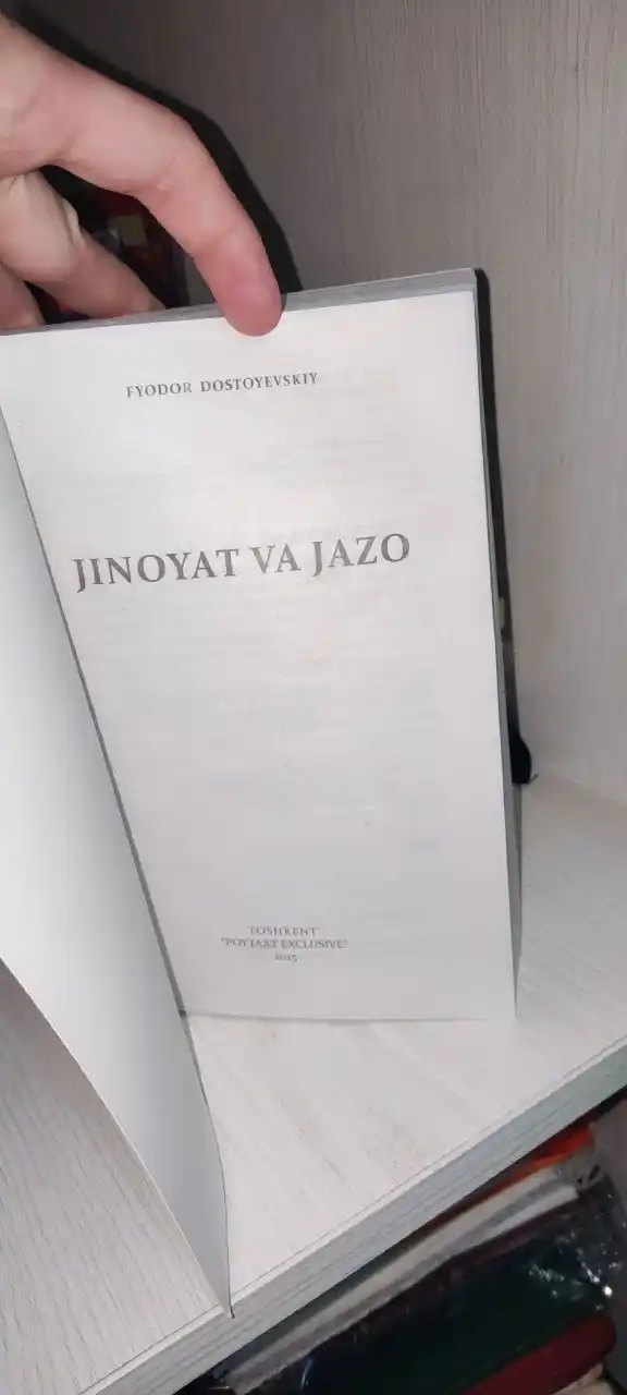 Jinoyat va jazo — Fyodor Dostoyevskiy, psixologik roman, turli nashr variantlari